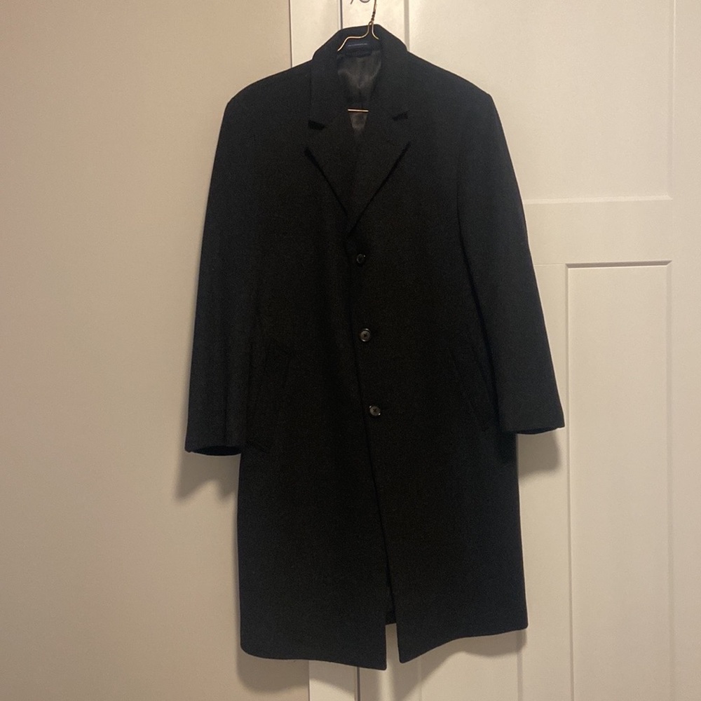 STAFFORD  PERFORMANCE  men long dress coat